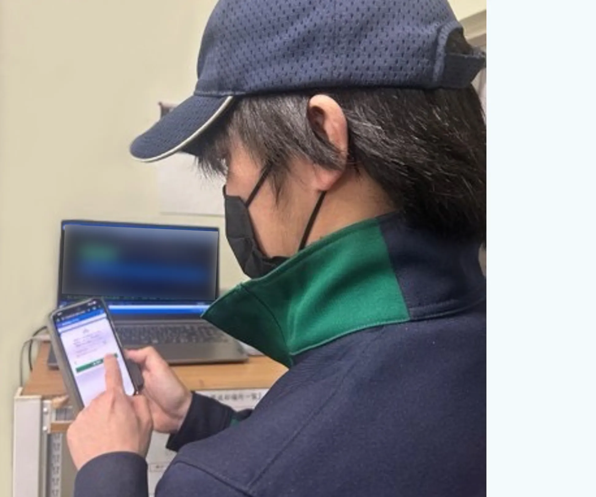 富士エコー様事例_WEBアプリ活用の様子